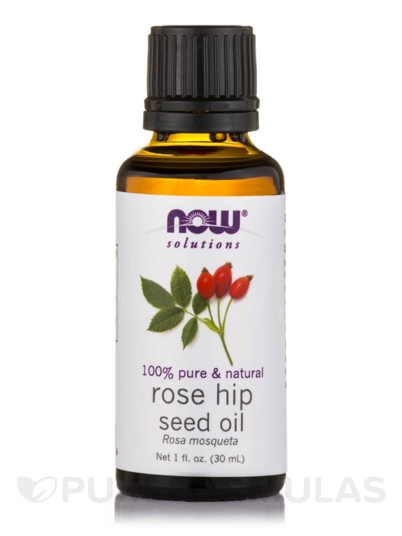 NOW® Solutions - Rose Hip Seed Oil - 1 fl. oz (30 ml)