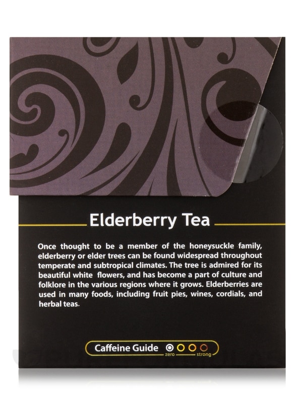 Organic Elderberry Tea - 18 Tea Bags - Alternate View 3
