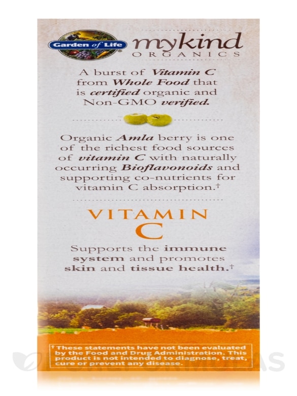 mykind Organics Vitamin C Organic Spray, Orange-Tangerine - 2 oz (58 ml) - Alternate View 9