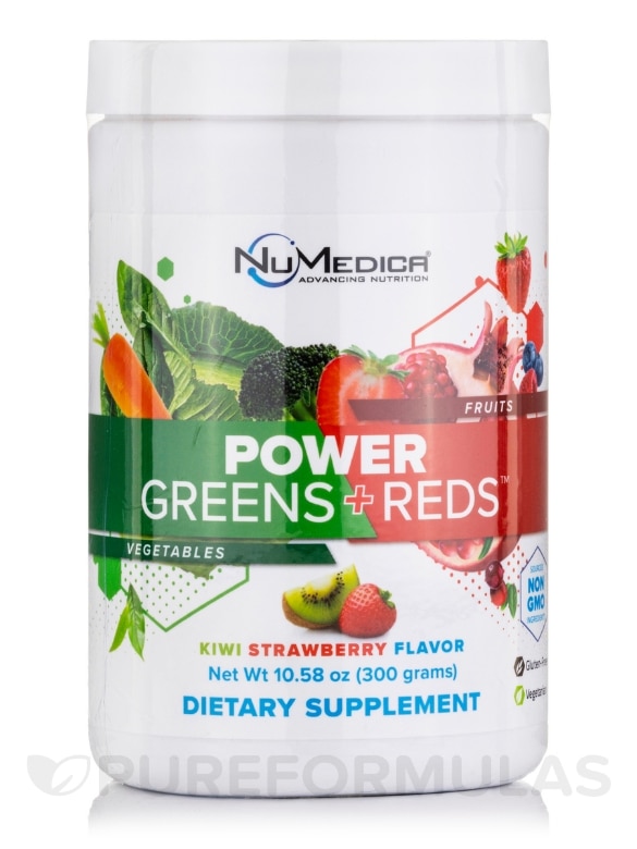 Power Greens + Reds™ Kiwi Strawberry - 10.58 oz (300 Grams)