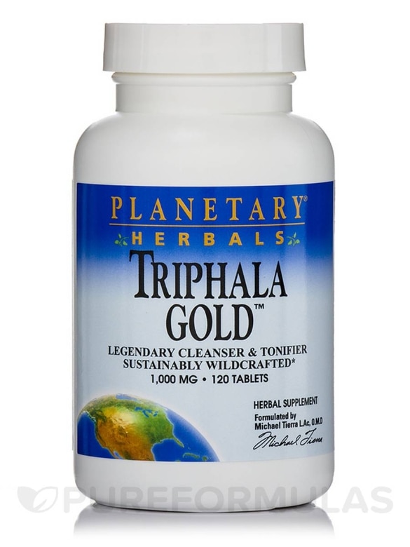 Triphala Gold 1000 mg - 120 Tablets