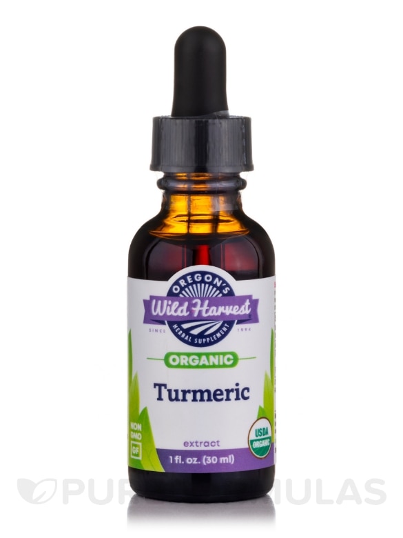 Turmeric, Organic Extract - 1 fl. oz (30 ml)