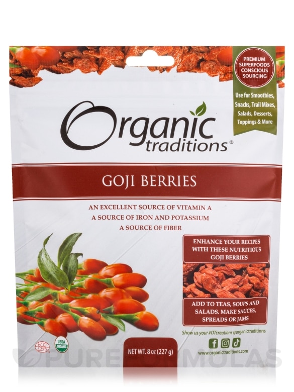 Goji Berries - 8 oz (227 Grams)