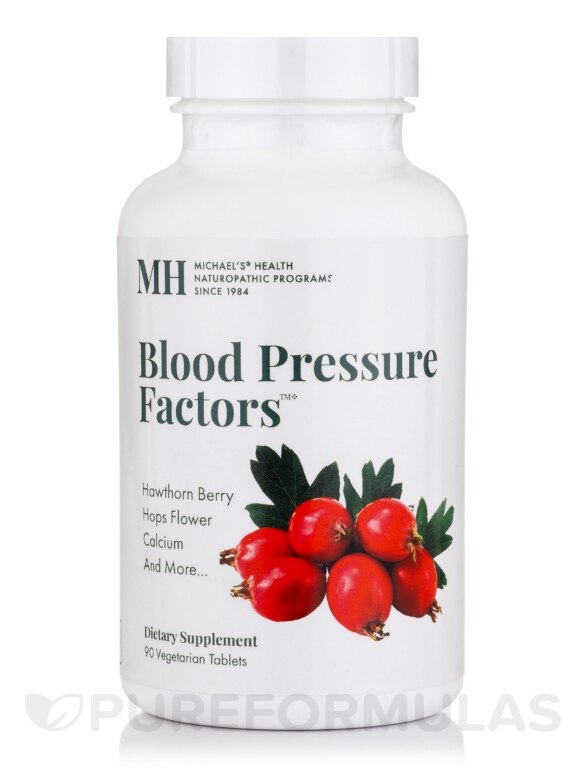 Blood Pressure Factors™ - 90 Vegetarian Tablets