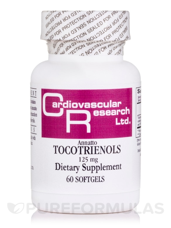 Annatto Tocotrienols 125 mg - 60 Softgels