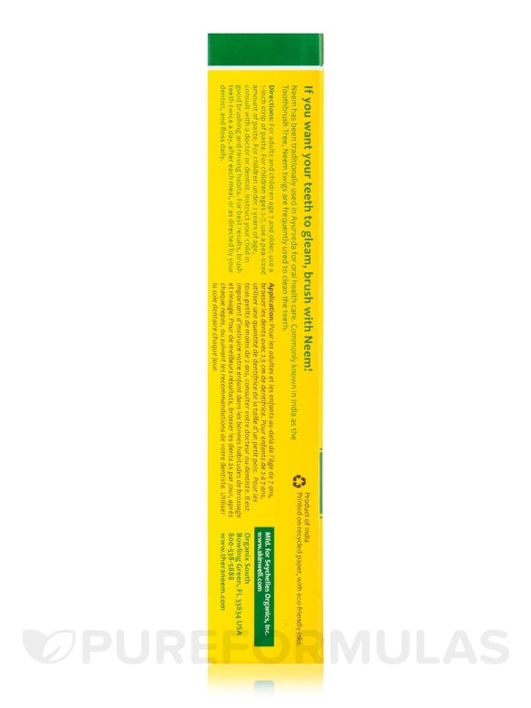  Neem Therapé with Mint - 4.23 oz (120 Grams) - Alternate View 2