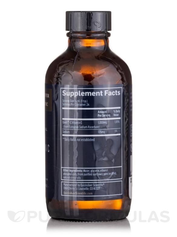 Liposomal Vitamin C - 4 fl. oz (120 ml) - Alternate View 1