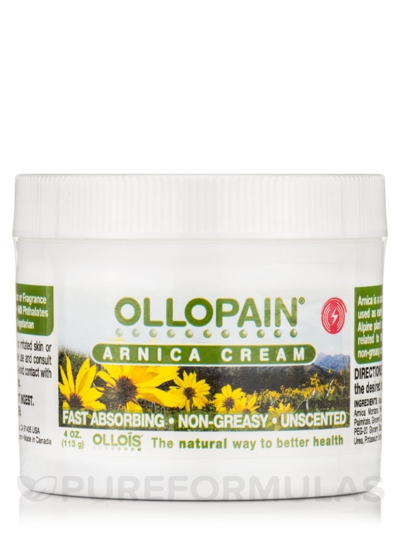 Ollopain® Arnica Cream - 4 oz (113 Grams)