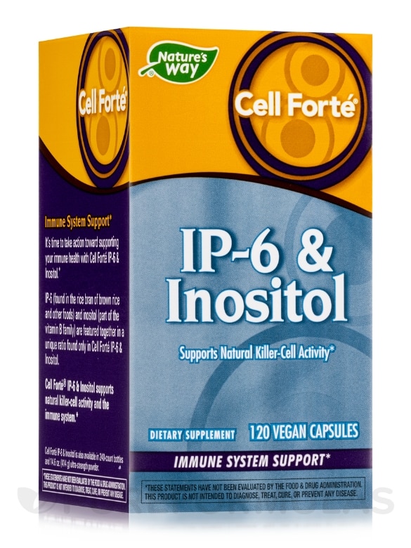 Cell Forté® IP-6 & Inositol - 120 Vegan Capsules