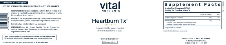 Heartburn Tx - 7.6 oz (218 Grams) - Alternate View 4