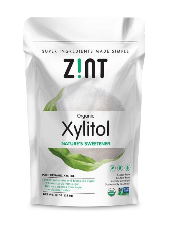 Xylitol Sweetener (Organic) - 10 oz (283 Grams)