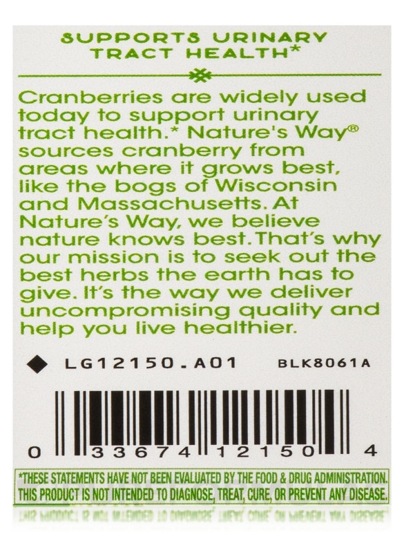 Cranberry Fruit - 100 Vegan Capsules - Alternate View 6