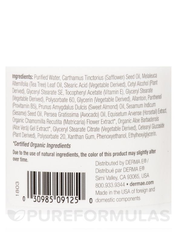 Tea Tree and Vitamin E Relief Cream - 4 oz (113 Grams) - Alternate View 4