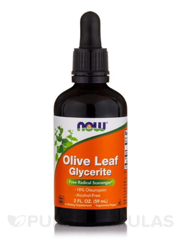 Olive Leaf Glycerite - 2 fl. oz (60 ml)
