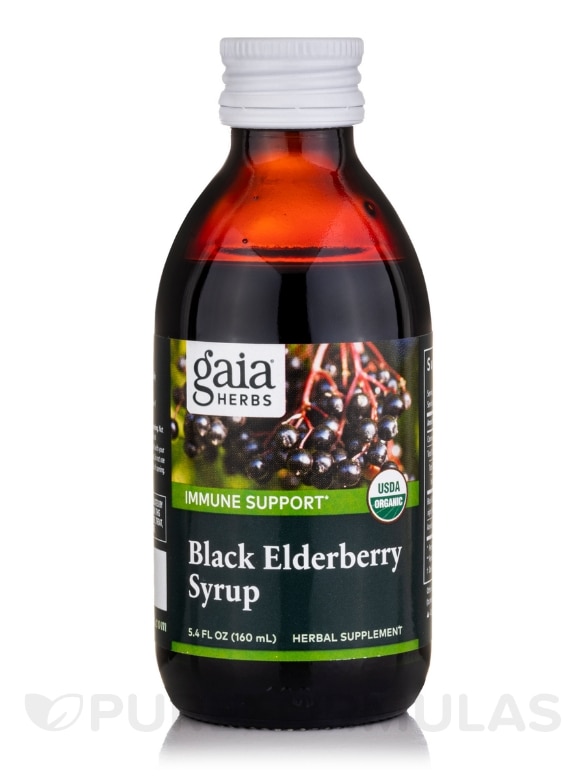 Black Elderberry Syrup - 5.4 fl. oz (160 ml) - Alternate View 2