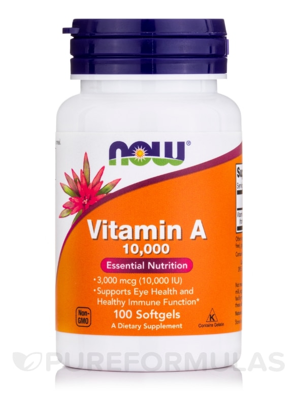 Vitamin A 10000 IU - 100 Softgels