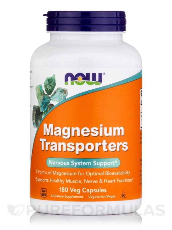 Magnesium Transporters - 180 Veg Capsules