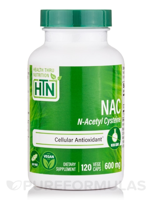N-Acetyl Cysteine NAC 600 mg - 120 VegeCaps