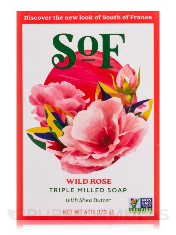 Wild Rose Bar Soap - 6 oz (170 Grams) - Alternate View 3