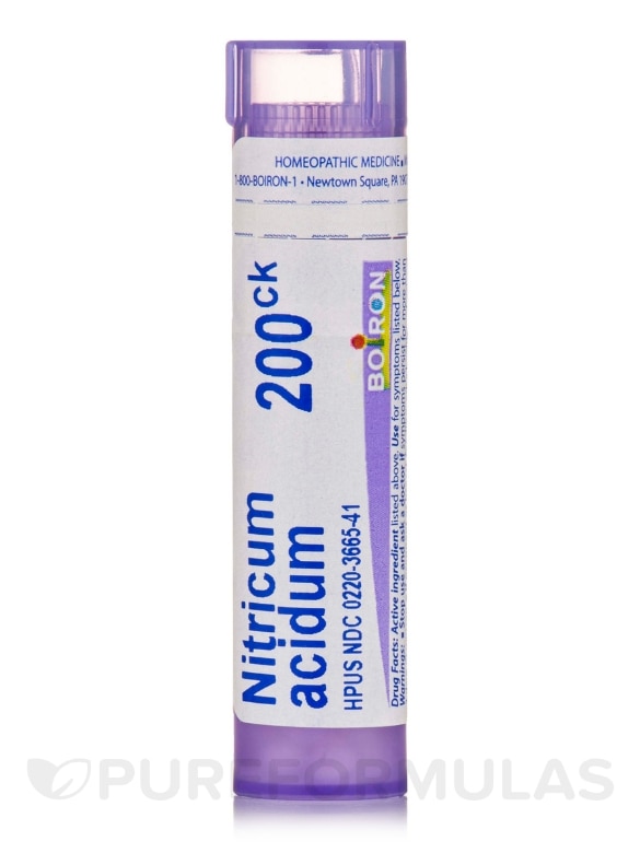Nitricum Acidum 200ck - 1 Tube (approx. 80 pellets)