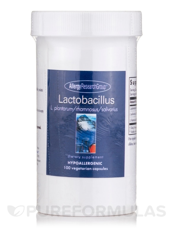 Lactobacillus - 100 Vegetarian Capsules