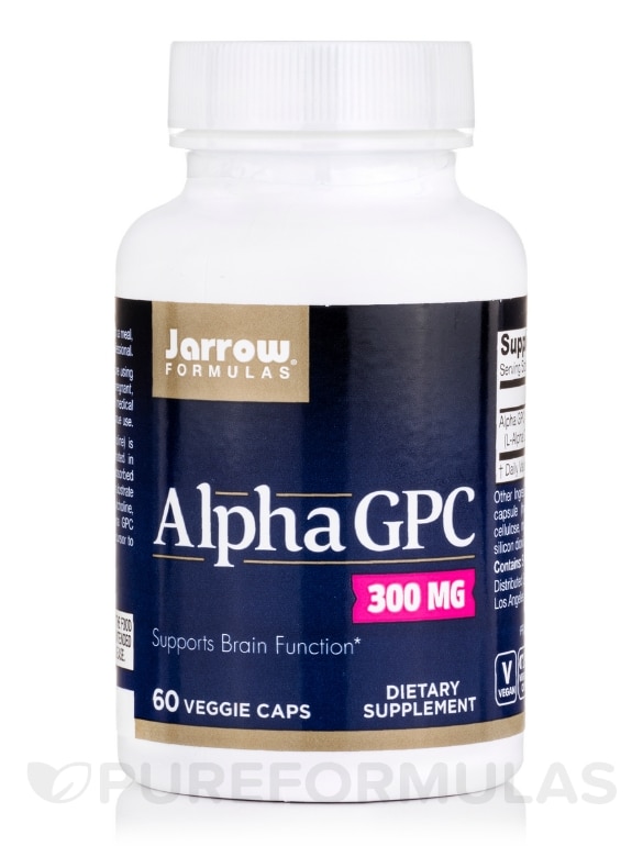Alpha GPC 300 mg - 60 Veggie Capsules