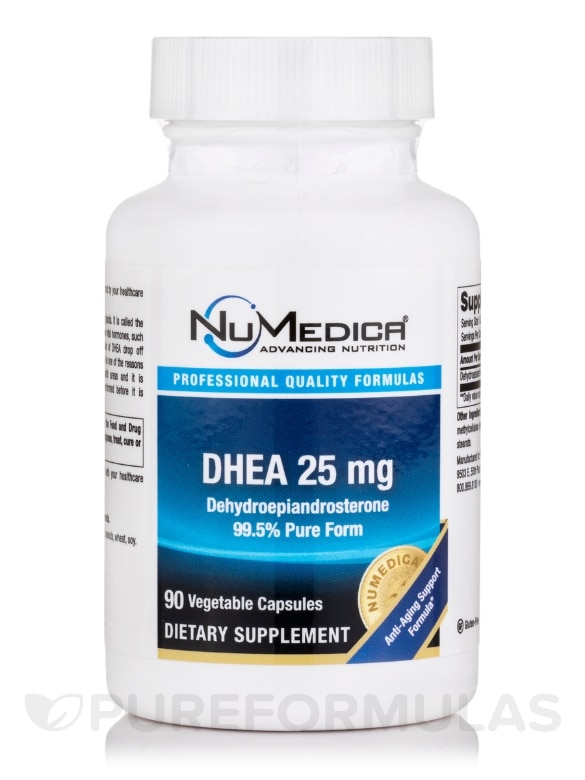 DHEA 25 mg - 90 Vegetable Capsules