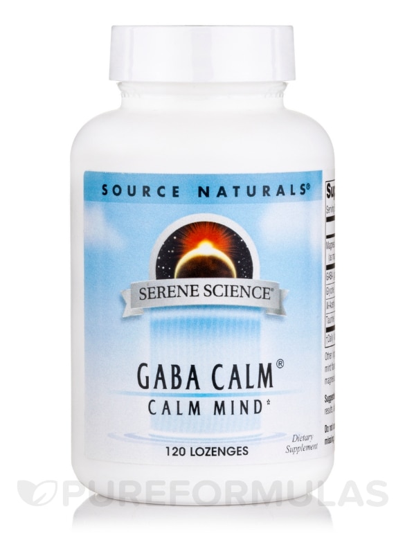 Serene Science® GABA Calm® Peppermint Flavor - 120 Lozenges