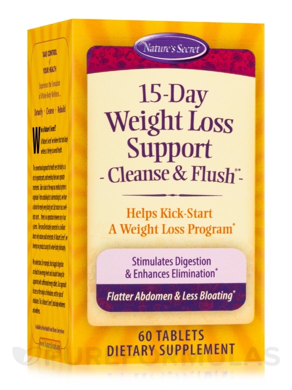 15-Day Weight Loss Support Cleanse & Flush® - 60 Tablets