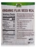 NOW Real Food® - Organic Flax Seed Meal - 22 oz (624 Grams) - Alternate View 2