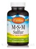 MSM Sulfur 1000 mg - 90 Vegetarian Capsules