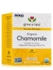 NOW® Real Tea - Organic Chamomile Tea - 24 Tea Bags