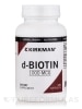 d-Biotin 1000 mcg -Hypoallergenic - 120 Capsules