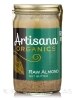 Organic Raw Almond Nut Butter - 14 oz (397 Grams)