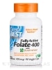 Fully Active Folate with Quatrefolic® 400 mcg - 90 Veggie Capsules